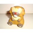 FIGURINE NINTENDO POKEMON OFFICIELLE BANDAI - CASTORNO BIBAREL BIIDARU (4x4cm)