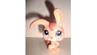FIGURINE PET SHOP LITTLEST PET SHOP -LAPIN RABBIT BUNNY GRANDES OREILLES GIRL