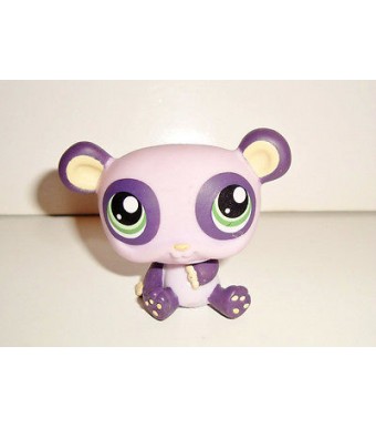 FIGURINE PET SHOP LITTLEST PET SHOP - PANDA MAUVE BEAR