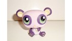 FIGURINE PET SHOP LITTLEST PET SHOP - PANDA MAUVE BEAR