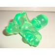 FIGURINE VINTAGE 80'S LES BABIES TRANSLUCIDE VERT N°1 (5x3,5cm)