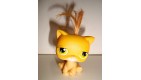 FIGURINE PET SHOP LITTLEST PET SHOP - CHAT CAT GATO  ROUX A HOUPETTE 