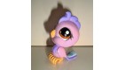 FIGURINE PET SHOP LITTLEST PET SHOP - OISEAU BIRD CACAOTES MAUVE 
