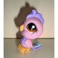 FIGURINE PET SHOP LITTLEST PET SHOP - OISEAU BIRD CACAOTES MAUVE 