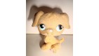 FIGURINE PET SHOP LITTLEST PET SHOP - CHIEN EN FEUTRINE MARRON DOG  PERO