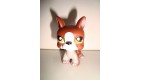 FIGURINE PET SHOP LITTLEST PET SHOP - CHIEN DOG PERO MARRON BLANC