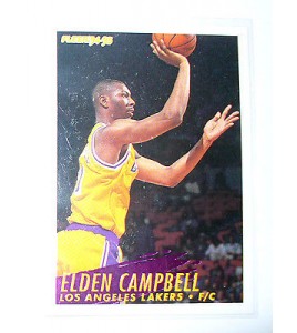 CARTE  NBA BASKET BALL 1995  PLAYER CARDS ELDEN CAMPBELL (110)