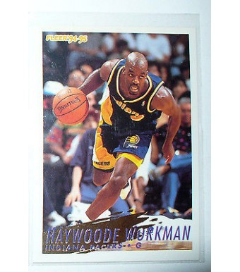 CARTE  NBA BASKET BALL 1995  PLAYER CARDS HAYWOODE WORKMAN (101)