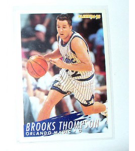 CARTE  NBA BASKET BALL 1995  PLAYER CARDS BROOKS THOMPSON (170)