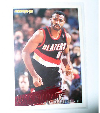 CARTE  NBA BASKET BALL 1995  PLAYER CARDS BUCK WILLIAMS (196)