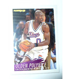 CARTE  NBA BASKET BALL 1995  PLAYER CARDS OLDEN POLYNICE (199)