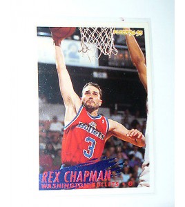 CARTE  NBA BASKET BALL 1995  PLAYER CARDS REX CHAPMAN (231)