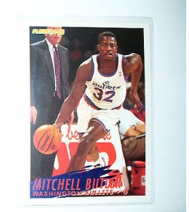 CARTE  NBA BASKET BALL 1995  PLAYER CARDS MITCHELL BUTLER (230)