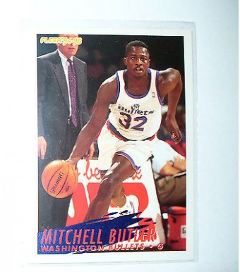 CARTE  NBA BASKET BALL 1995  PLAYER CARDS MITCHELL BUTLER (230)