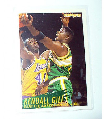 CARTE  NBA BASKET BALL 1995  PLAYER CARDS KENDALL GILL (215)