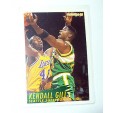 CARTE  NBA BASKET BALL 1995  PLAYER CARDS KENDALL GILL (215)