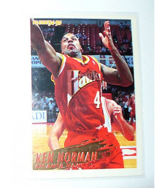 CARTE  NBA BASKET BALL 1995  PLAYER CARDS KEN NORMAN (244)