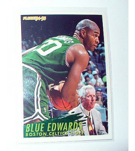 CARTE  NBA BASKET BALL 1995  PLAYER CARDS BLUE EDWARDS (247)