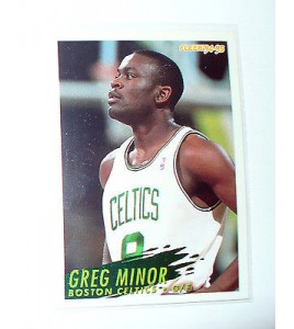 CARTE  NBA BASKET BALL 1995  PLAYER CARDS GREG MINOR (248)