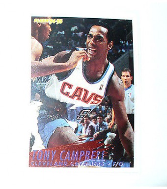 CARTE  NBA BASKET BALL 1995  PLAYER CARDS TONY CAMPBELL (265)