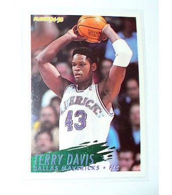 CARTE  NBA BASKET BALL 1995  PLAYER CARDS TERRY DAVIS (266)