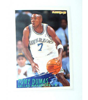 CARTE  NBA BASKET BALL 1995  PLAYER CARDS TONY DUMAS (267)