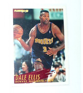 CARTE  NBA BASKET BALL 1995  PLAYER CARDS DALE ELLIS (272)