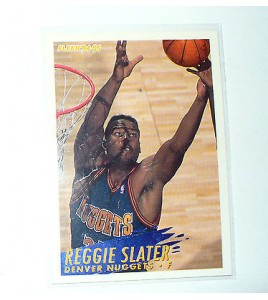 CARTE  NBA BASKET BALL 1995  PLAYER CARDS REGGIE SLATER (277)