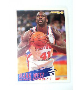 CARTE  NBA BASKET BALL 1995  PLAYER CARDS MARK WEST (284)