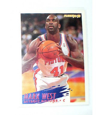 CARTE  NBA BASKET BALL 1995  PLAYER CARDS MARK WEST (284)