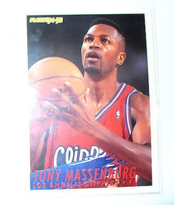 CARTE  NBA BASKET BALL 1995  PLAYER CARDS TONY MASSENBURG (299)