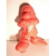 ESSO - FIGURINE GLUPS - 1970 -BLANCHE NEIGE ET LES 7 NAINS GRINCHEUX ROSE (3cm)