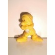 ESSO - FIGURINE GLUPS - 1970 -BLANCHE NEIGE ET LES 7 NAINS GRINCHEUX JAUNE (3cm)