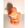 ESSO - FIGURINE GLUPS - 1970 -BLANCHE NEIGE ET LES 7 NAINS ATCHOUM ORANGE (3cm)
