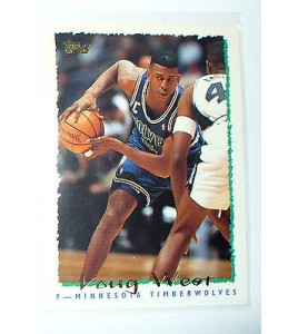 CARTE NBA BASKET BALL 1995 PLAYER CARDS DOUG WEST (214)