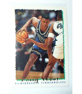 CARTE NBA BASKET BALL 1995 PLAYER CARDS DOUG WEST (214)
