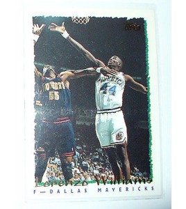 CARTE NBA BASKET BALL 1995 PLAYER CARDS LORENZO WILLIAMS (217)