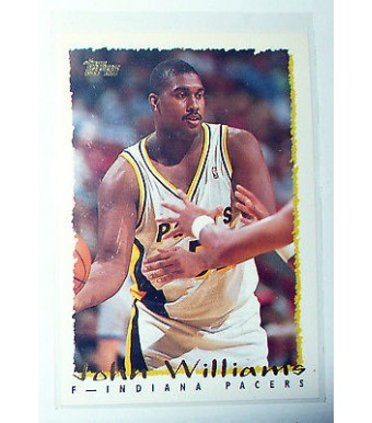 CARTE NBA BASKET BALL 1995 PLAYER CARDS JOHN WILLIAMS (221)