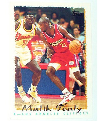 CARTE NBA BASKET BALL 1995 PLAYER CARDS MALIK SEALY (232)