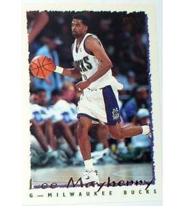 CARTE NBA BASKET BALL 1995 PLAYER CARDS LEE MAYBERRY (248)