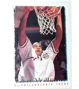 CARTE NBA BASKET BALL 1995 PLAYER CARDS SCOTT WILLIAMS (242)