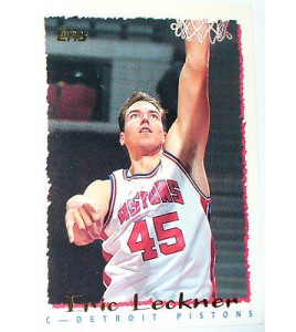 CARTE NBA BASKET BALL 1995 PLAYER CARDS ERIC LECKNER (268)