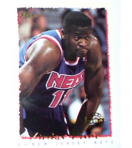CARTE NBA BASKET BALL 1995 PLAYER CARDS YINKA DARE (253)
