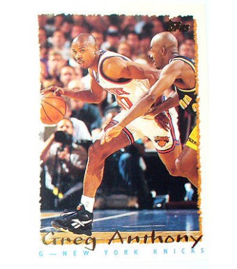 CARTE NBA BASKET BALL 1995 PLAYER CARDS GREG ANTHONY (264)