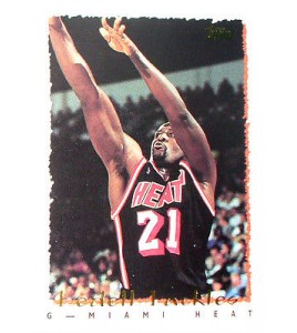 CARTE NBA BASKET BALL 1995 PLAYER CARDS LEDELL EACKLES (252)