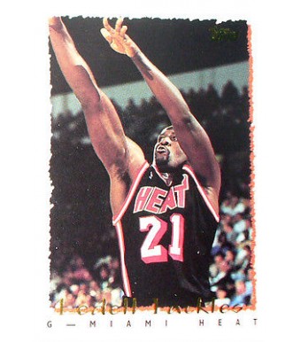 CARTE NBA BASKET BALL 1995 PLAYER CARDS LEDELL EACKLES (252)