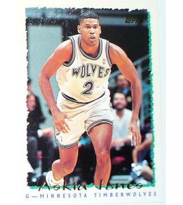 CARTE NBA BASKET BALL 1995 PLAYER CARDS ASKIA JONES (283)