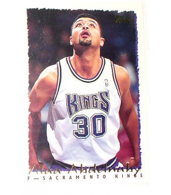CARTE NBA BASKET BALL 1995 PLAYER CARDS ALAA ABDELNABY (364)