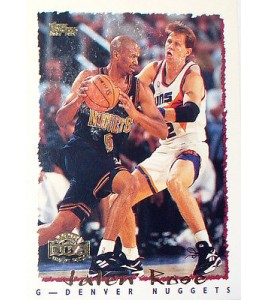 CARTE NBA BASKET BALL 1995 PLAYER CARDS JALBI ROSE (378)