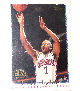 CARTE NBA BASKET BALL 1995 PLAYER CARDS GUARD PHILADELPHIA 76ERS (383)